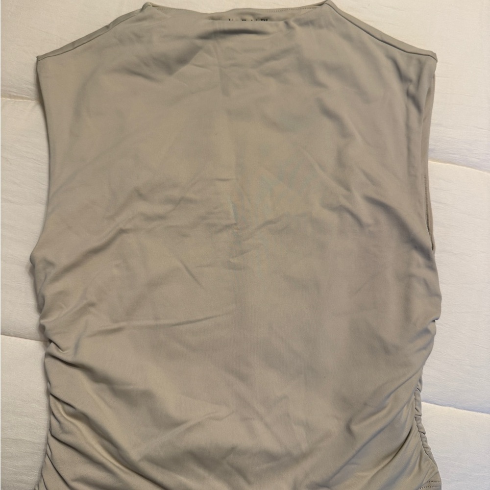 Abercrombie & Fitch Women's Sleeveless Tank Top - Taupe Gray
